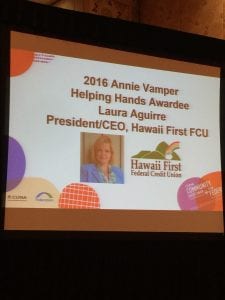 2016 Annie Vamper Helping Hands Award