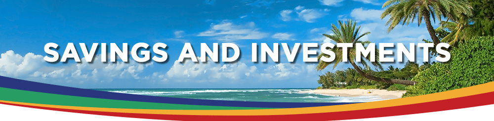 Savings and investments banner